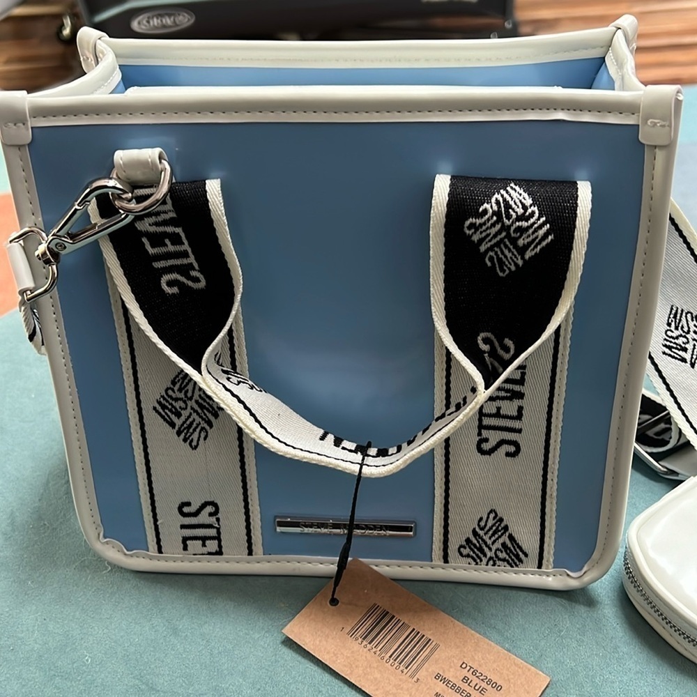 Steve Madden Vegan Leather Crossbody Bag Purse New